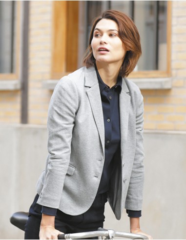 N-03170-Womens Piqué Blazer Marcel